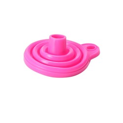 SLA 3D Yazıcı UV Reçine Filtre(Süzgeç)-Silikon Huni Seti - Pembe - Thumbnail