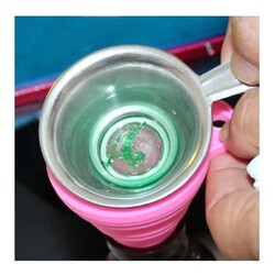SLA 3D Yazıcı UV Reçine Filtre(Süzgeç)-Silikon Huni Seti - Pembe - Thumbnail