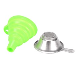 Robo90 - SLA 3D Yazıcı UV Reçine Filtre(Süzgeç)-Silikon Huni Seti - Yeşil