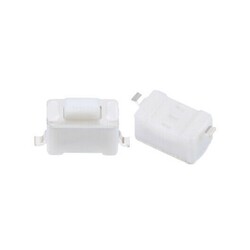 SMD Beyaz Buton - Switch - 3x6x4.3mm - Thumbnail
