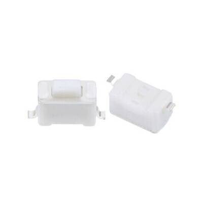 SMD Beyaz Buton - Switch - 3x6x4.3mm