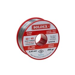 Soldex - Soldex Lehim Teli - 200gr - 0.50mm