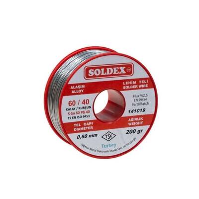 Soldex Lehim Teli - 200gr - 0.50mm