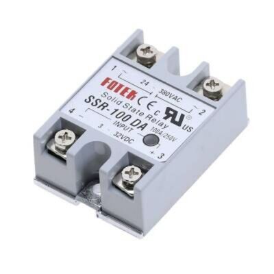 SSR-100DA (100A) Solid State Röle (Geliştirme Kartlarıyla Uyumlu)
