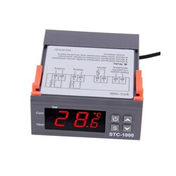 STC-1000 220V AC 10A Ekranlı Sıcaklık Kontrol Modülü - Thumbnail