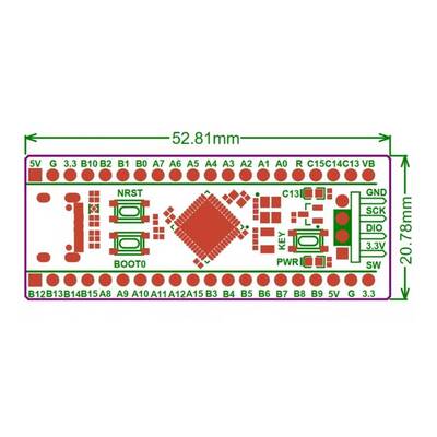 STM32F411CEU6 Geliştirme Kartı - 100Mhz - 512Kb