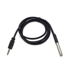 Robo90 - Su Geçirmez Isı Sensörü 2.5 mm Audio Jack-Jak DS18B20