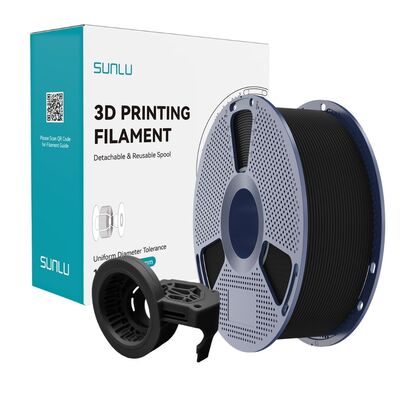 SUNLU High Speed PETG Matte Filament Siyah 1.75mm 1kg