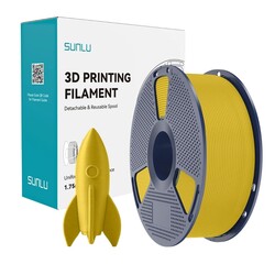 SUNLU High Speed PLA Filament Sarı 1.75mm 1kg - Thumbnail