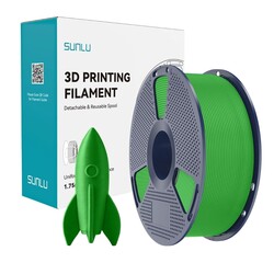SUNLU High Speed PLA Filament Yeşil 1.75mm 1kg - Thumbnail
