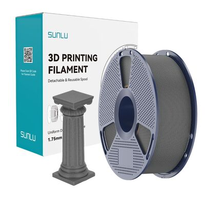 SUNLU High Speed PLA Mermer Filament Kül Grisi 1.75mm 1kg