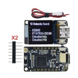 Robo90 - T-QT V1.1 ESP32-S3 Geliştirme Kartı 0.85 İnç IPS LCD GC9107