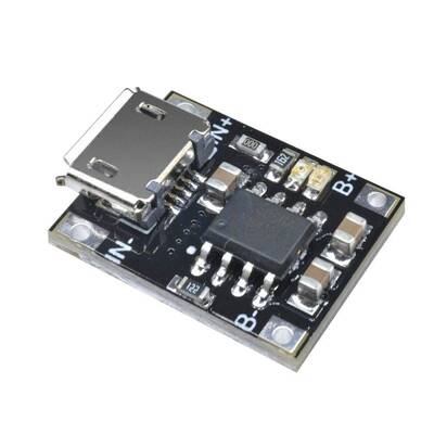 TC4056 TC4056A Micro USB 1S 5V-6V 4.2V 1A Lityum Batarya Şarj Kartı