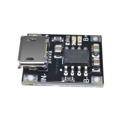 TC4056 TC4056A Micro USB 1S 5V-6V 4.2V 1A Lityum Batarya Şarj Kartı