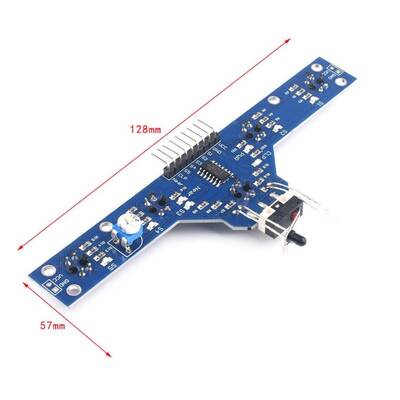 TCRT5000 5'li Kızılötesi Sensör Kartı - BFD-1000 - Çizgi İzleyen