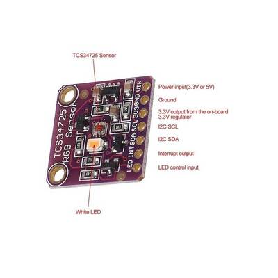 TCS34725 RGB Renk Algılama Sensör Modülü