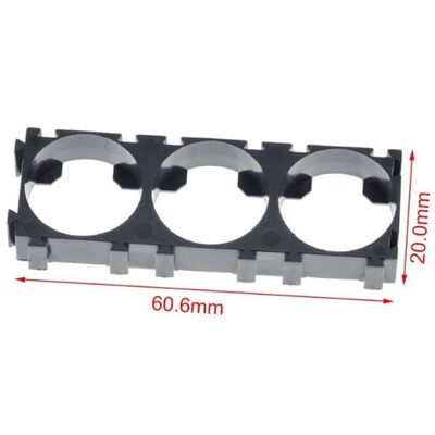 3'lü 18650 Li-ion Pil Slot Tutucu
