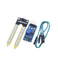 Toprak Nem Sensörü Seti - Arduino Uyumlu - Thumbnail
