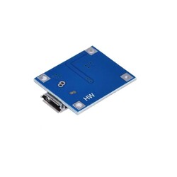 TP4056 Lityum Pil Şarj Modülü - 5V/1A - Micro USB - Thumbnail