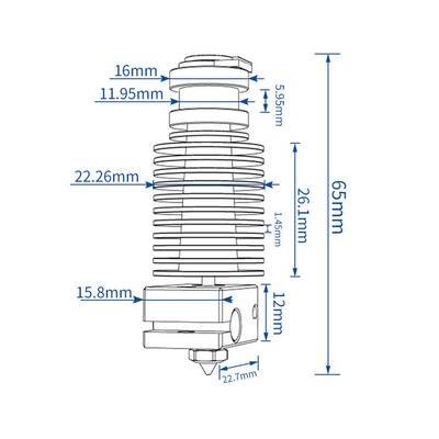 E3D V6 J Head Hotend Seti