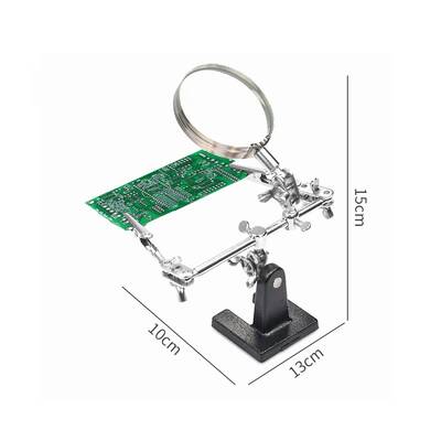 Üçüncü El Mercekli Elektronik PCB-Kart Tutucu Büyüteçli