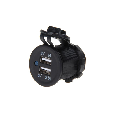 USB Şarj Soketi-Modülü Otomobil Uyumlu 5V 2.1A - 1A