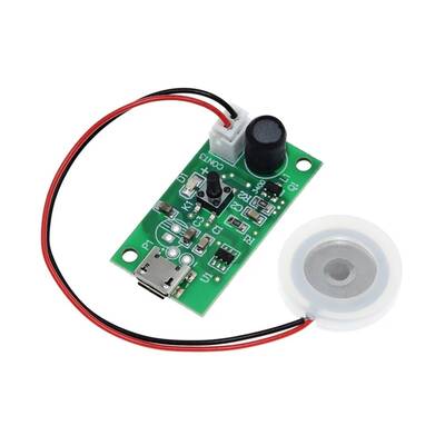 USB Ultrasonik Nem Buhar Yapıcı Modül - 5V Sis Yapıcı