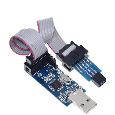 USBtinyISP AVR Programlayıcı Kartı - Arduino Bootloader - Adaptörlü