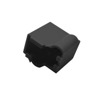 Volcano Alüminyum Isıtıcı Blok Silikon Kılıf -Sidewinder X1- Siyah