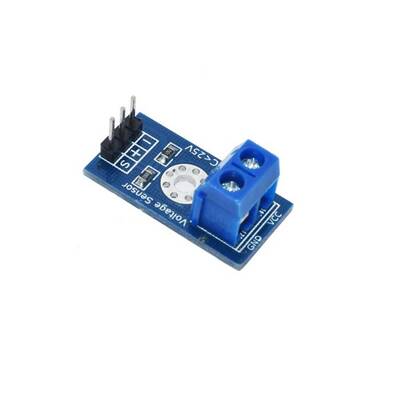 Voltaj Ölçüm - Algılama Sensörü - Arduino Uyumlu - 25V