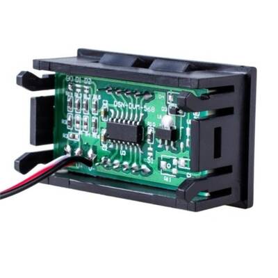 Voltmetre DC Yeşil (0-30V)