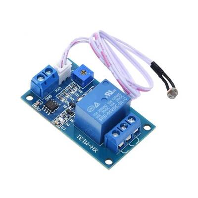 XH-M131 LDR Işık Kontrollü Röle Modülü - Gece-Gündüz Algılayıcı - 5VDC