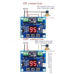 XH-M215 Toprak Nem Kontrol Cihazı - Röleli - 12V - Thumbnail