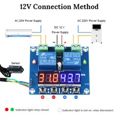 XH-M452 Kuluçka Sıcaklık Nem Kontrol Rölesi Modülü - 12V - Thumbnail