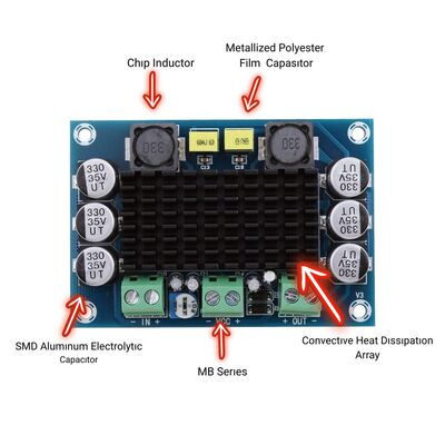 XH-M542 TPA3116D2 100W Mono Kanal Dijital Amfi Devresi 12-26V