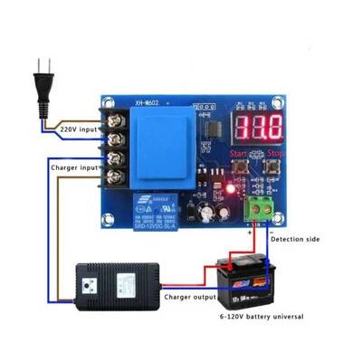 XH-M602 Lityum Pil - Akü Şarj Kontrol Devresi - 3.7V - 120V