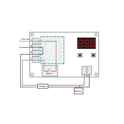 XH-M602 Lityum Pil - Akü Şarj Kontrol Devresi - 3.7V - 120V