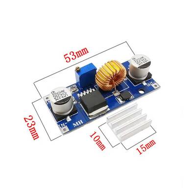 XL4015 Voltaj Düşürücü Regülatör - Step Down - Soğutuculu