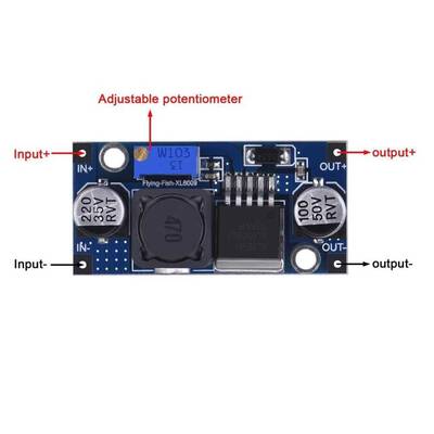 XL6009 DC-DC Voltaj Yükseltici Regülatör- Step Up - Boost