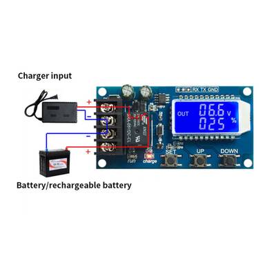 XY-L10A Lityum Pil - Akü Şarj Kontrol Devresi - 6V-60V