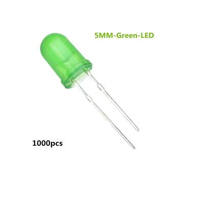 Yeşil Led - 3mm - 1000 Adet